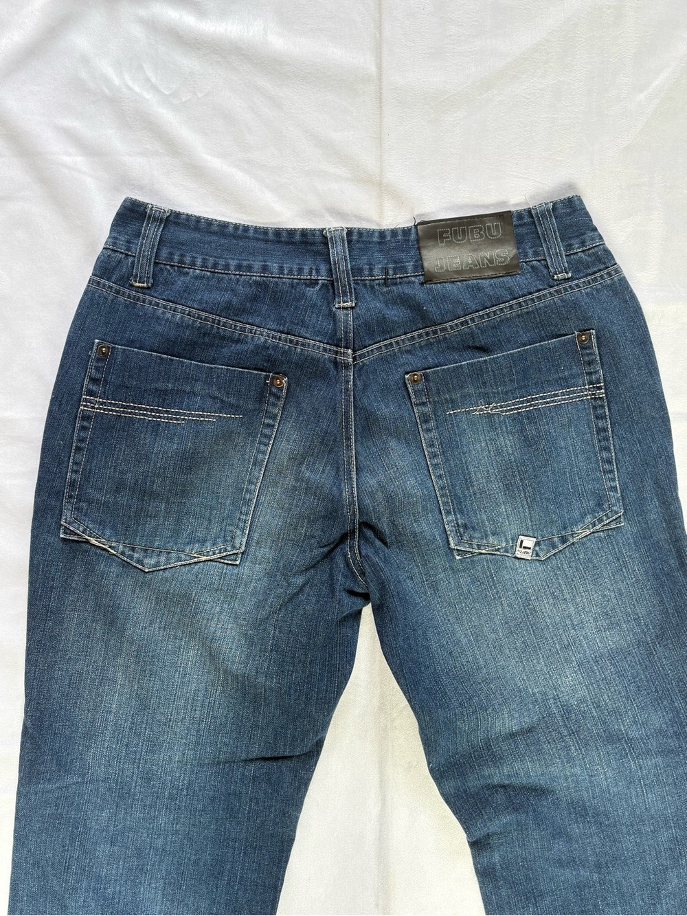 Y2K 2000s grunge style Fubu Blue Jeans | $45